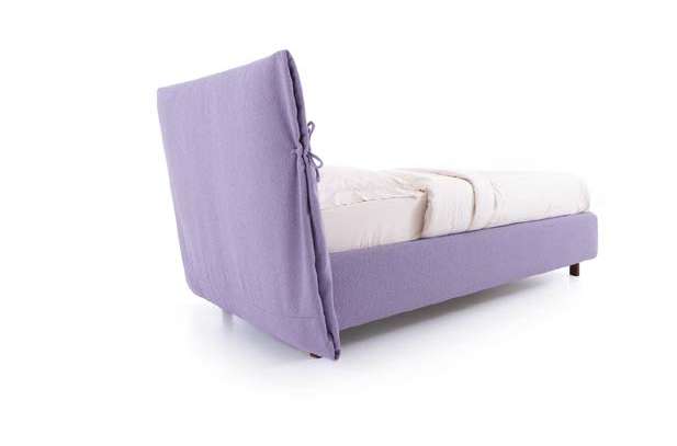 Letto Noctis Eden Advance h27 - fotografia ufficiale del modello; rivestimento e ambientazione illustrativi