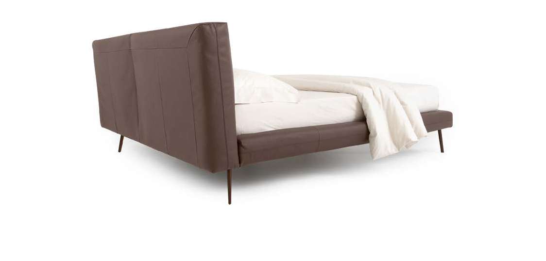 Letto Noctis Kuna h10 - fotografia ufficiale del modello; rivestimento e ambientazione illustrativi