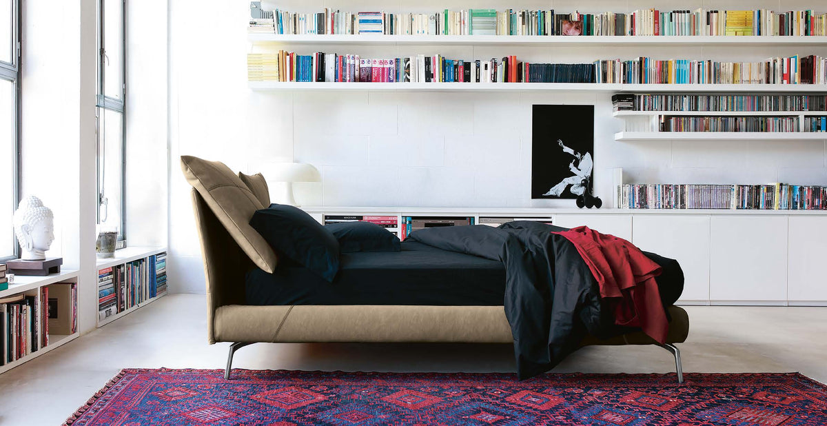 Letto Noctis So Casual h17 - fotografia ufficiale del modello; rivestimento e ambientazione illustrativi