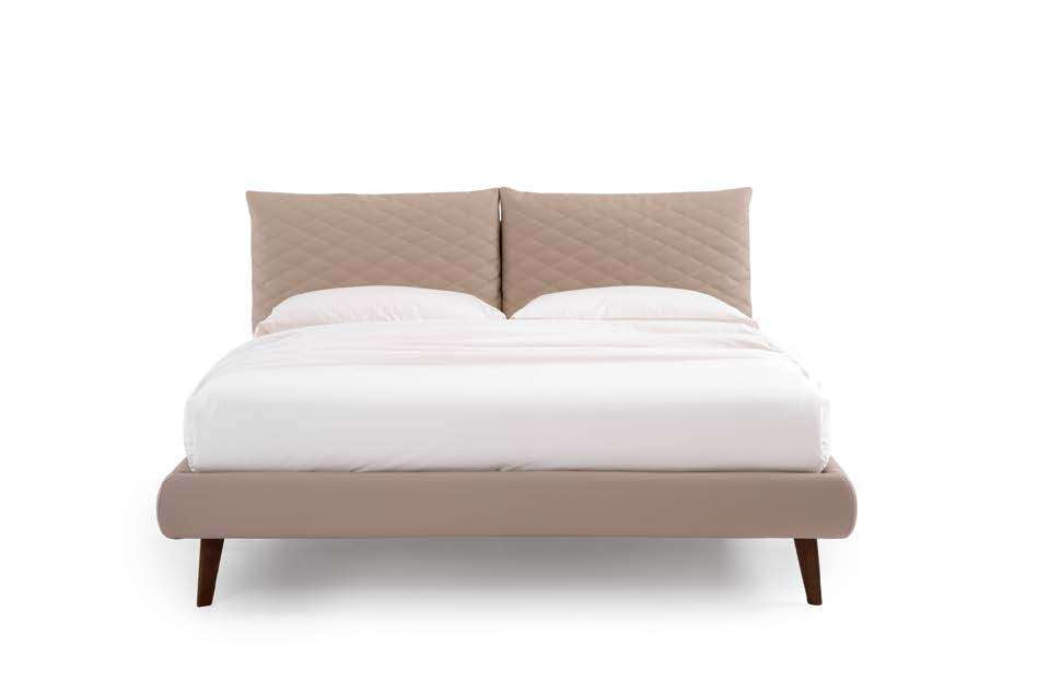 Letto Noctis So Ever h17 - fotografia ufficiale del modello; rivestimento e ambientazione illustrativi