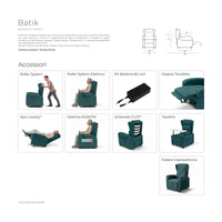 Egoista Batik — scheda tecnica ufficiale con misure e accessori