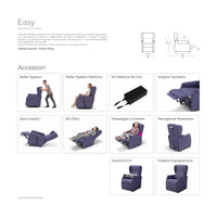 Egoista Easy — scheda tecnica ufficiale con misure e accessori