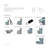 Egoista Ester — scheda tecnica ufficiale con misure e accessori