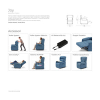 Egoista Joy — scheda tecnica ufficiale con misure e accessori
