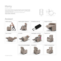 Egoista Mamy — scheda tecnica ufficiale con misure e accessori