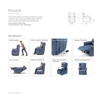 Egoista Nuvola — scheda tecnica ufficiale con misure e accessori