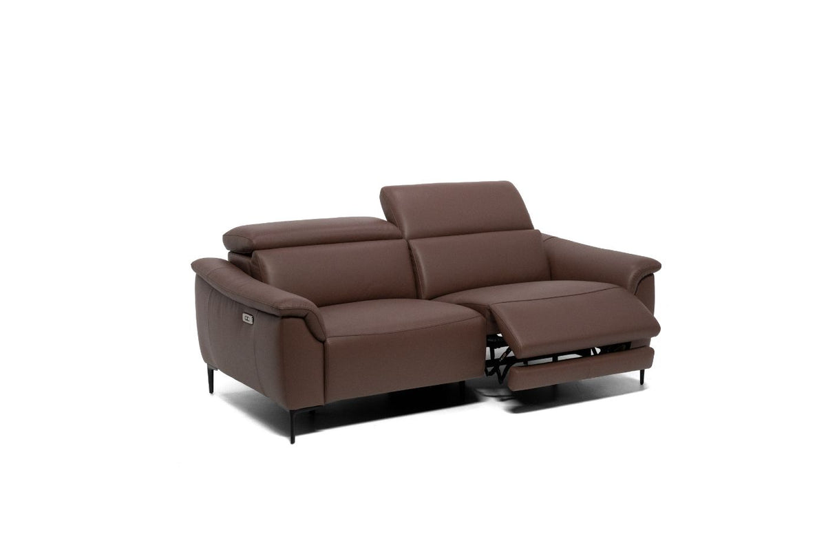 Egoitaliano Muni – divano lineare con recliner aperto – fotografia ufficiale
