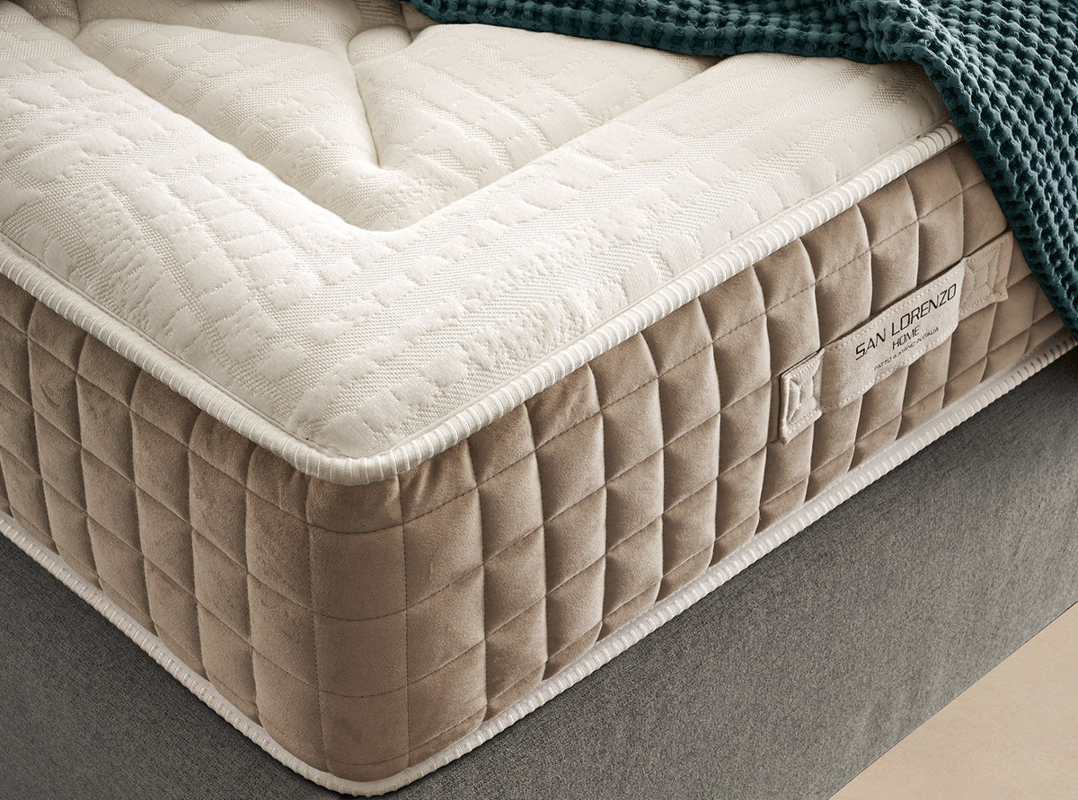 Particolare del materasso Zeus Fresh Zip