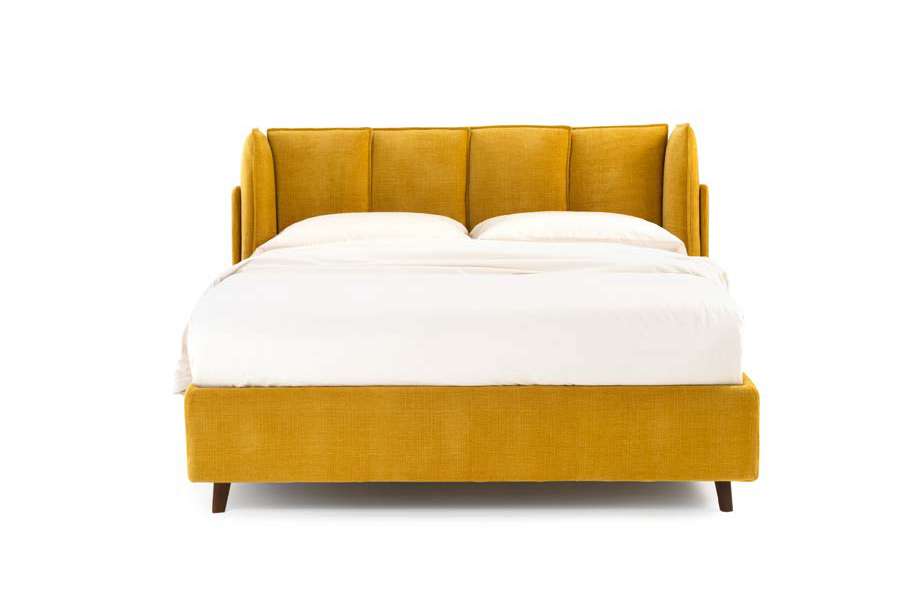 Letto Noctis Birdland Wide h27 - fotografia ufficiale del modello; rivestimento e ambientazione illustrativi