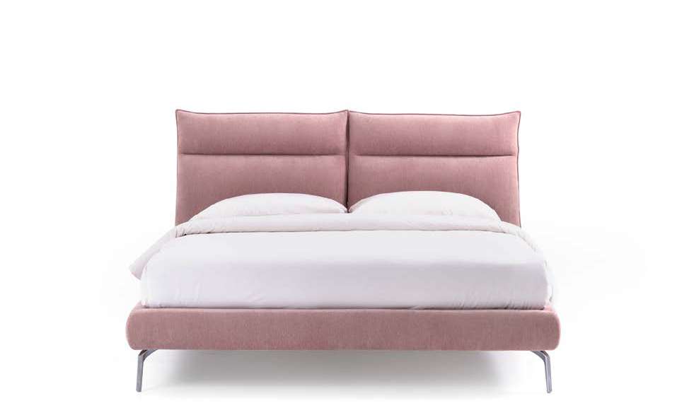 Letto Noctis Cefalù h17 - fotografia ufficiale del modello; rivestimento e ambientazione illustrativi