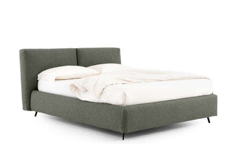 Letto Noctis Kuna h27 - fotografia ufficiale del modello; rivestimento e ambientazione illustrativi