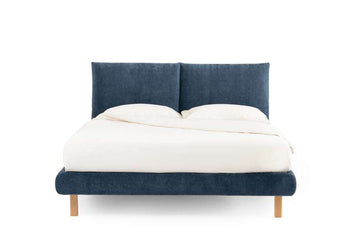Letto Noctis London h17 - fotografia ufficiale del modello; rivestimento e ambientazione illustrativi