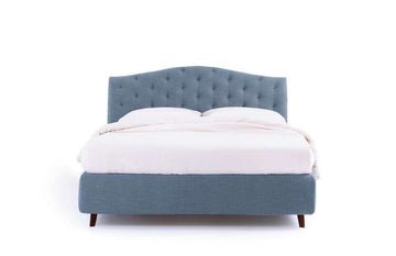 Letto Noctis Lyle Capitonnè h27 - fotografia ufficiale del modello; rivestimento e ambientazione illustrativi