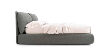Letto Noctis Malou h27 - fotografia ufficiale del modello; rivestimento e ambientazione illustrativi