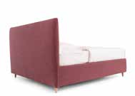 Letto Noctis Manuel h30 - fotografia ufficiale del modello; rivestimento e ambientazione illustrativi