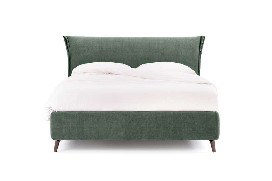 Letto Noctis Osaka h27 - fotografia ufficiale del modello; rivestimento e ambientazione illustrativi