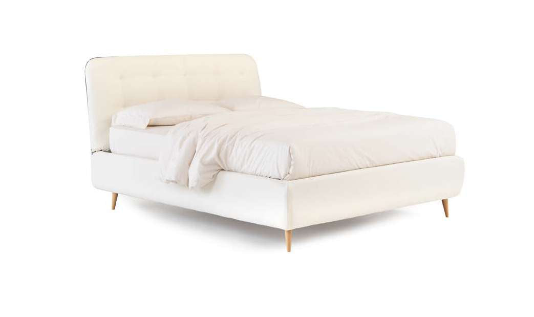 Letto Noctis Paco h27 - fotografia ufficiale del modello; rivestimento e ambientazione illustrativi