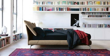 Letto Noctis So Casual h17 - fotografia ufficiale del modello; rivestimento e ambientazione illustrativi