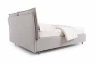 Letto Noctis So Regular h27 - fotografia ufficiale del modello; rivestimento e ambientazione illustrativi