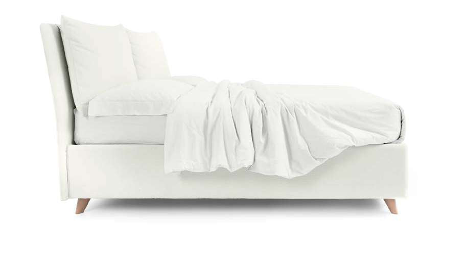 Letto Noctis Tangos h30 - fotografia ufficiale del modello; rivestimento e ambientazione illustrativi
