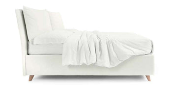 Letto Noctis Tangos h30 - fotografia ufficiale del modello; rivestimento e ambientazione illustrativi