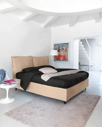 Letto Noctis Vera Advance Air h30 - fotografia ufficiale del modello; rivestimento e ambientazione illustrativi